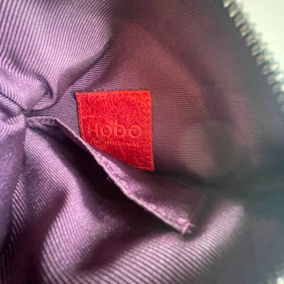 HOBO Black Leather Chain Fringe Wristlet Small Exquisite Evening Bag Mini Purse - Picture 7 of 9